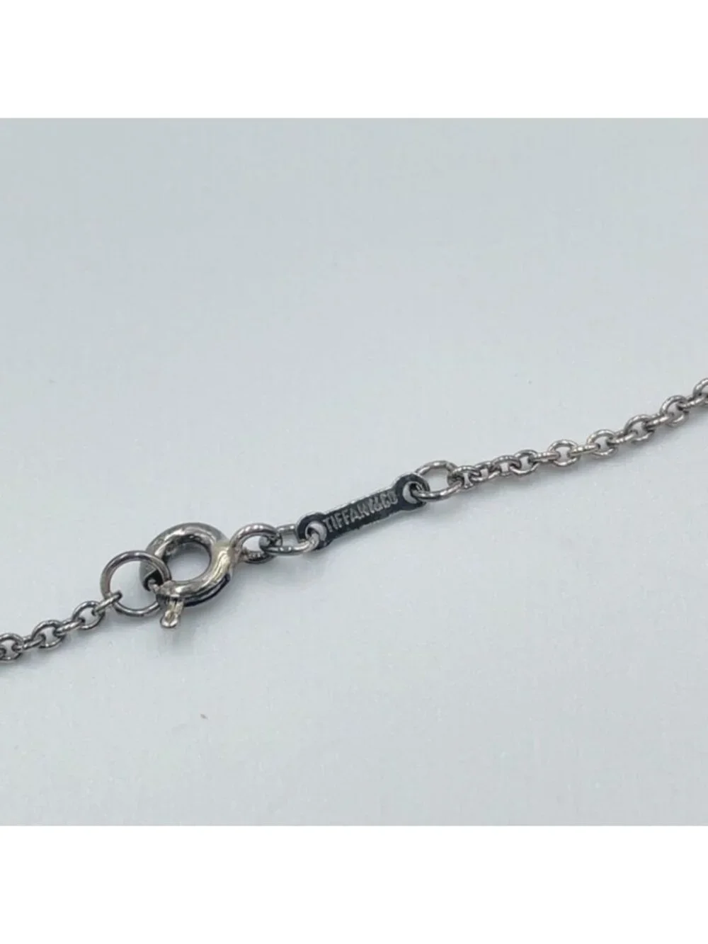 Tiffany & Co Open Silver Necklace
